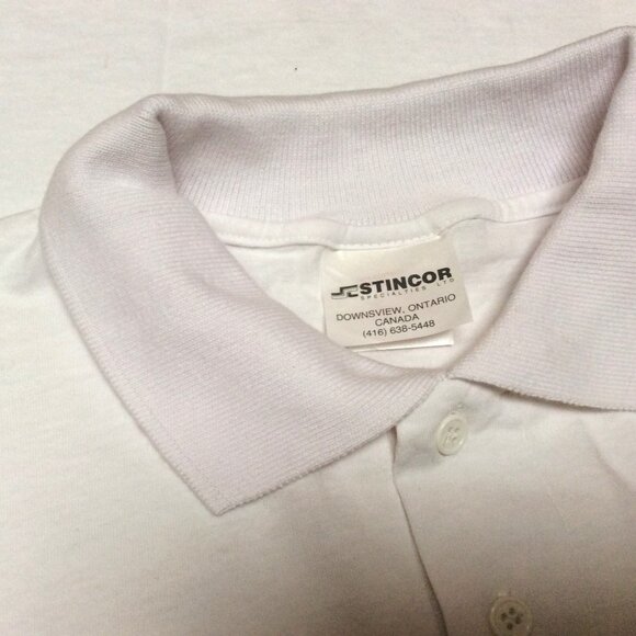 1994 Commonwealth Games Men's Polo Shirt, Golf Shirt White Short Sleeve L NEW - Picture 3 of 4